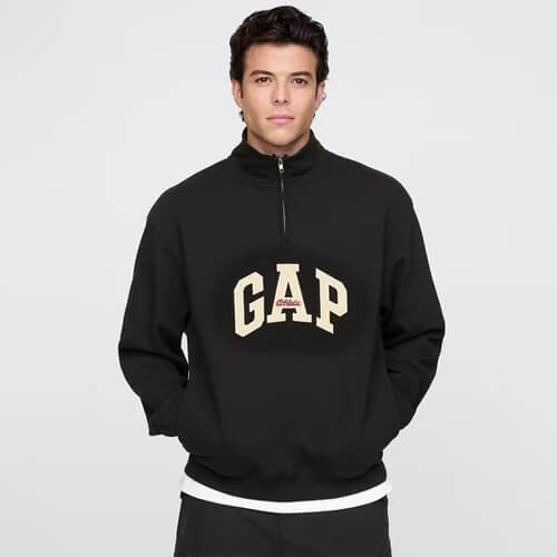 Men Brand Embroidered Regular Fit Sweatshirt